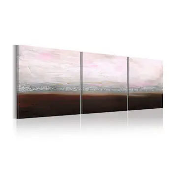 Handmålad Tavla Arkiio Lugn Kust 150x50