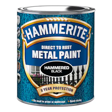 Rostskyddsfärg Hammerite Hammarlack Svart 750ml