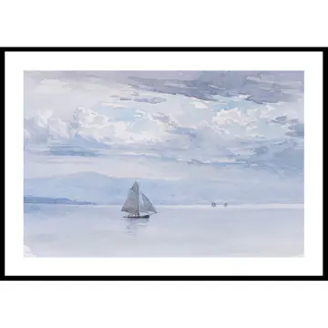 Poster Gallerix Criccieth N Wales By George Elbert Burr