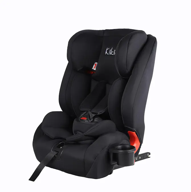 Bilbarnstol Kikid ISOFIX 9-36 kg Black Edition