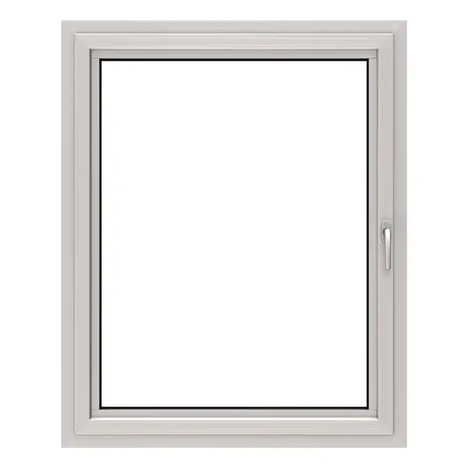 Sidohängt Fönster NorDan HelAlu 3-Glas Aluminium