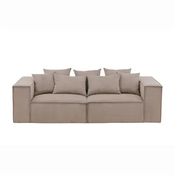 Soffa Vind Gillholmen Manchester Brun 3-Sits