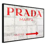 Poster Artgeist Affisch Prada Concrete