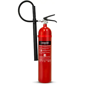Brandsläckare Housegard 5 kg Koldioxidsläckare Röd