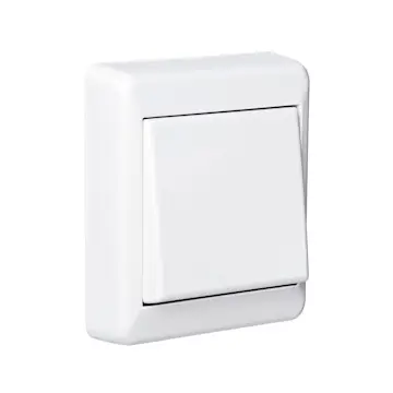 Strömbrytare Elko Trapp/1-Pol Utanpåliggande RS