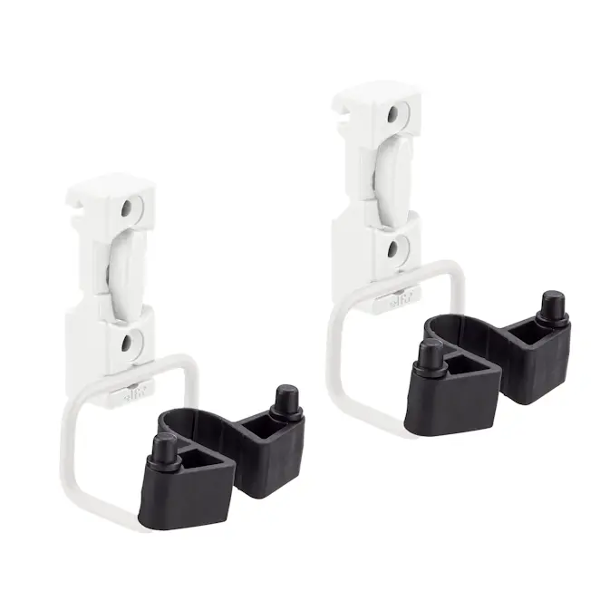 Redskapshållare Elfa Classic Stor Hållare för Förvaringslist 2-pack