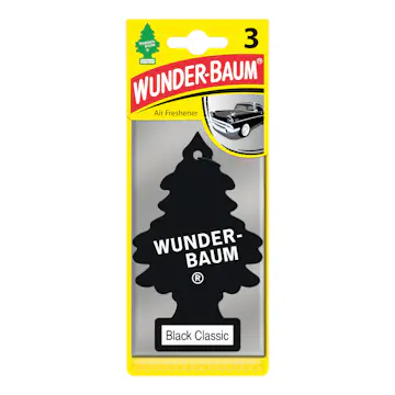 Luftfräschare Wunder-Baum Black Classic 3-pack