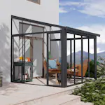 Uterum Canopia by Palram SanRemo 9,2 kvm Mörkgrå