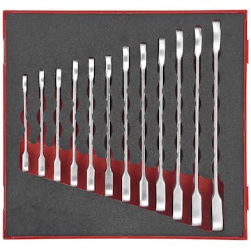 U-ringspärrnyckelsats 12 delar Teng Tools TED6512RS
