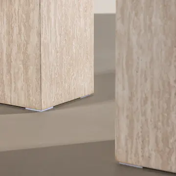 Piedestal Vind Ramsvik Travertine 65 cm