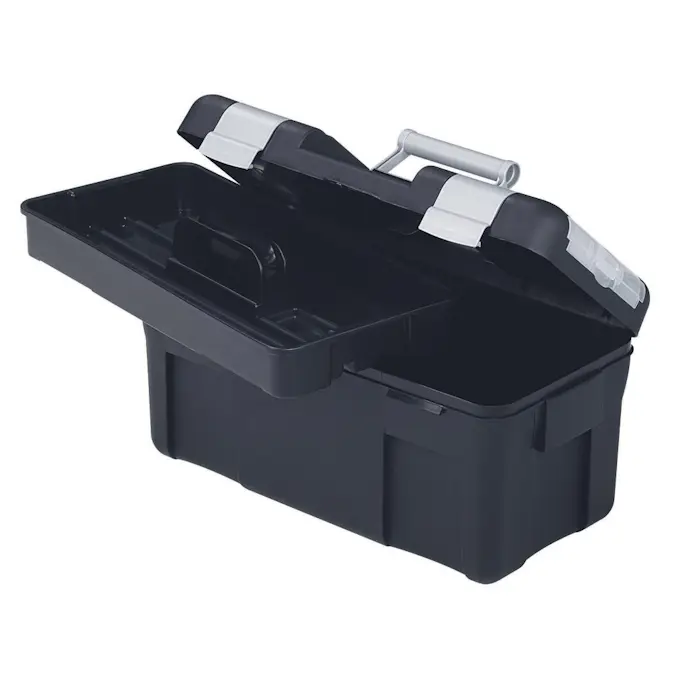 Verktygslåda Raaco 20 Svart/silver