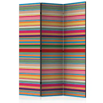 Rumsavdelare Skärmvägg Arkiio Subdued Stripes 135x172 cm