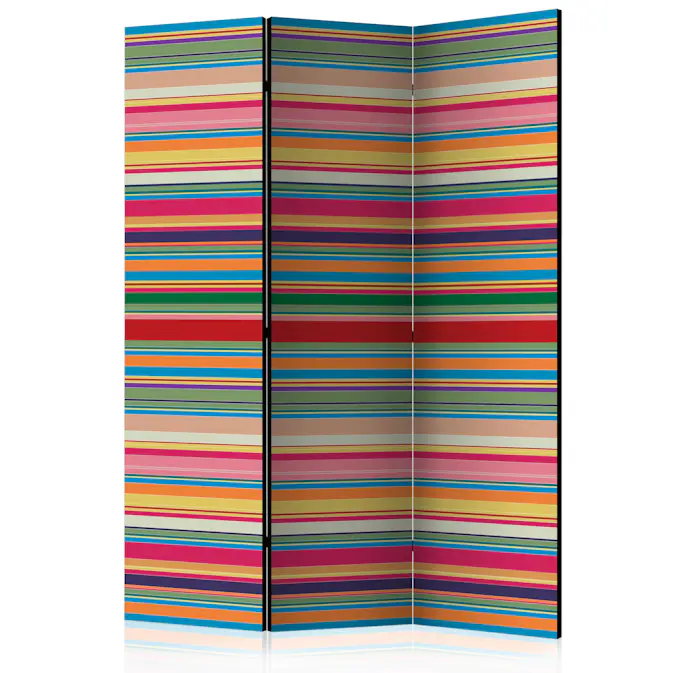 Rumsavdelare Skärmvägg Arkiio Subdued Stripes 135x172 cm