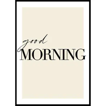 Poster Gallerix Good Morning No2