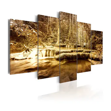 Tavla Arkiio The Bosom Of Nature Waterfall