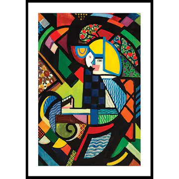 Poster Gallerix Daughter in a Rocker By H. Lyman Sayen