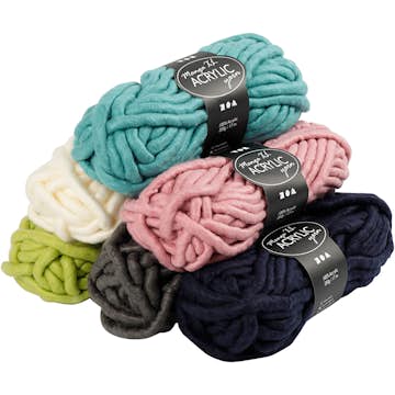 Akrylgarn Creativ Company Xl 17 m Stl Manga 6X200 g/1 Förp