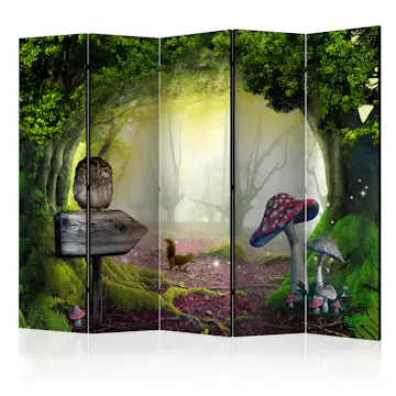 Rumsavdelare Skärmvägg Arkiio Owlish Corner II 225x172 cm