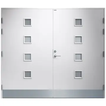 Garagedörr Diplomat Tanja Klarglas