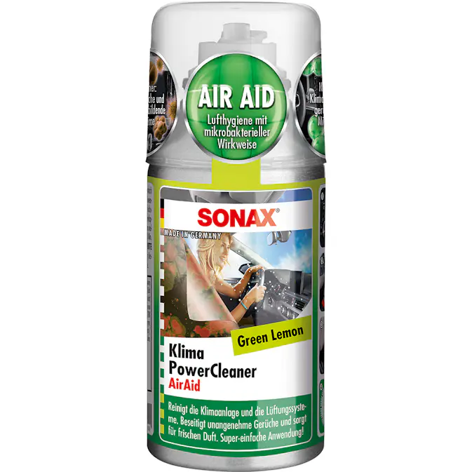 Luftfräschare Sonax Car AC Cleaner - Green Lemon