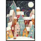 Poster Gallerix Abstract Winter Village No1