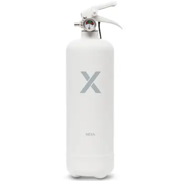 Brandsläckare Nexa 1kg Pulversläckare Vit