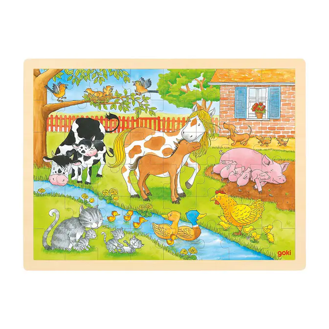 Pussel Goki Bondgården 48 Bitar