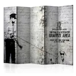 Rumsavdelare Skärmvägg Arkiio Graffiti Area 225x172 cm