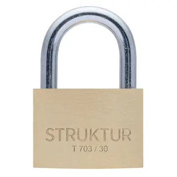 Hänglås Millers Mässing T 703/30