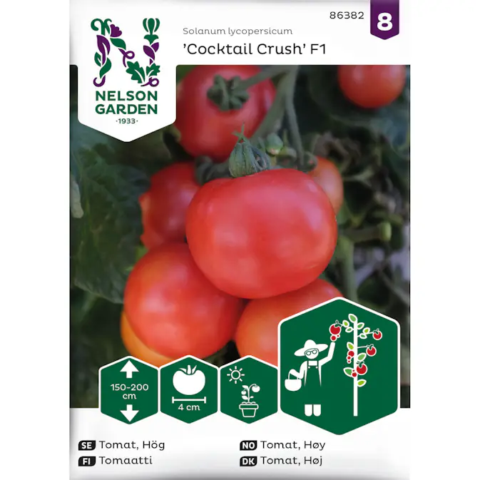 Frö Nelson Garden Tomat Hög Cocktail Crush F1