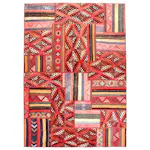 Persisk Patchworkmatta Arkiio Flerfärgad 162x234