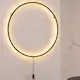 Vägglampa Vind Sörmjöle x Josefin Lustig Svart Aluminium Dimbar