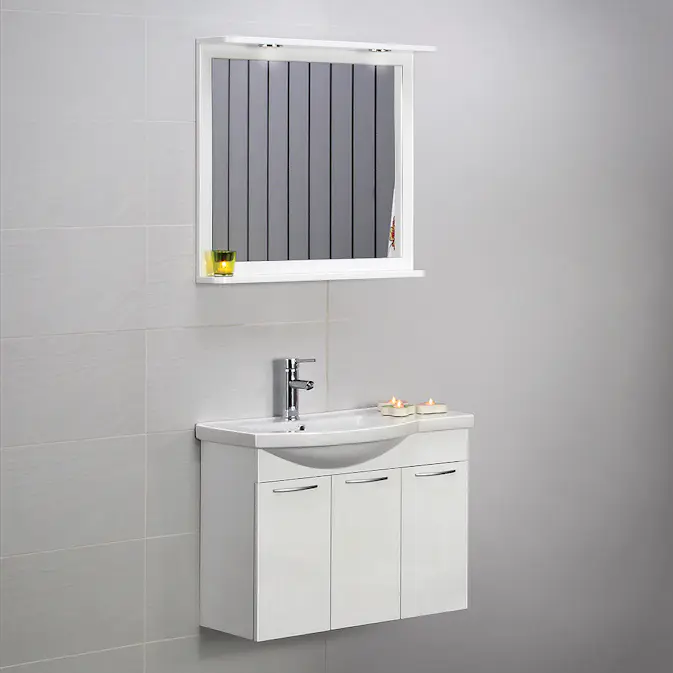 Möbelpaket Noro Fix Vit Högblank