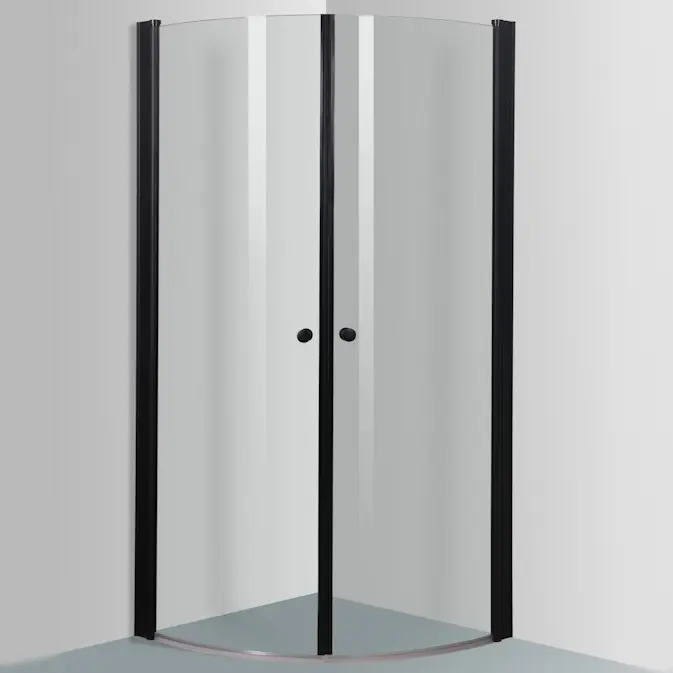 Duschhörn Sunwind Ariel Round Black