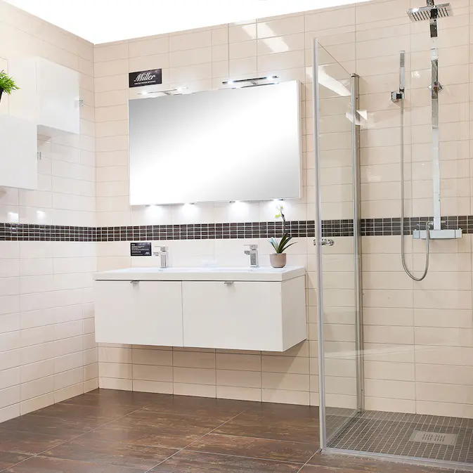 Kristallmosaik Arredo Blank Brun 30x30 cm