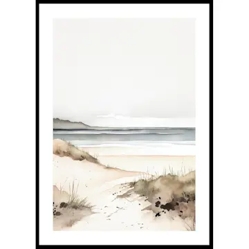 Poster Gallerix Dunes By The Ocean