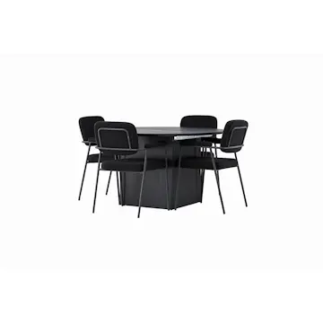 Matgrupp Venture Home Matilda med 4 Yesterday Stolar