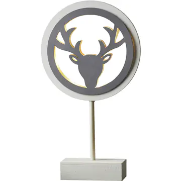 Ljusdekoration Star Trading Woodworks