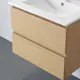 Tvättställsskåp Bathlife Eufori med Tvättställ och Spegel Skina