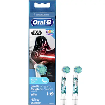 Borsthuvud Oral B Star Wars 2 st