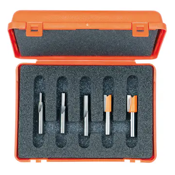 Frässet CMT Orange Tools 5 delar 911 44298 mm