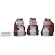 Dekorationsfigur Star Trading Crystalo 3st ekorrar