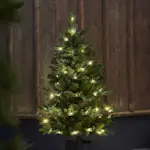 Julgran Star Trading Byske Plastgran 90 cm med LED 50 Ljus