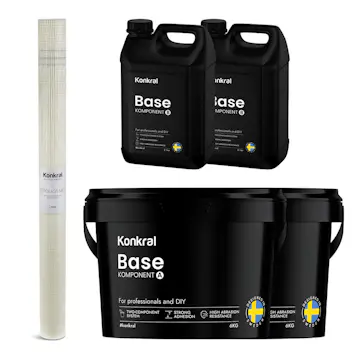 Komplett Förberedelsepaket Konkral För Microcement på Kakel & Klinker