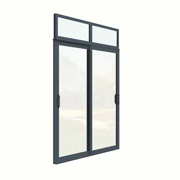 Skjutdörr med Överljus Landskap Robust Vår och Höst 2-del