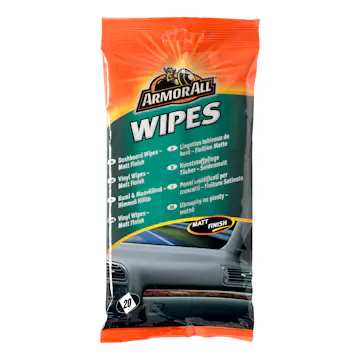 Rengöringsduk Armor All Vinyl Matt Wipes Flatpack