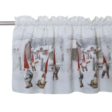 Gardinkappa Svanefors Snöigt