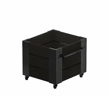 Blomlåda PLUS Cubic 46x50x45 cm Svart