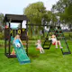 Lektorn Jungle Gym Casa Komplett Inkl Climb Module Xtra och Rutschkana