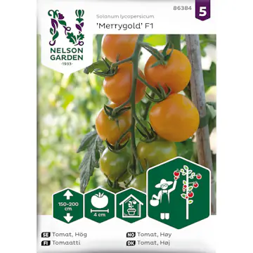 Frö Nelson Garden Tomat Hög Merrygold F1